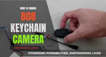 Charging the 808 Keychain Camera: A Quick Guide