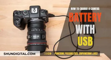 Charging Camera Batteries: USB Option for Photographers