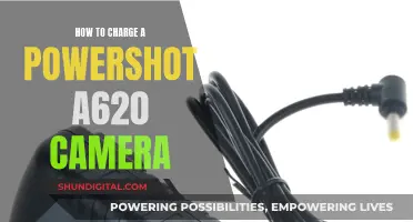 Charging the Canon Powershot A620: A Quick Guide