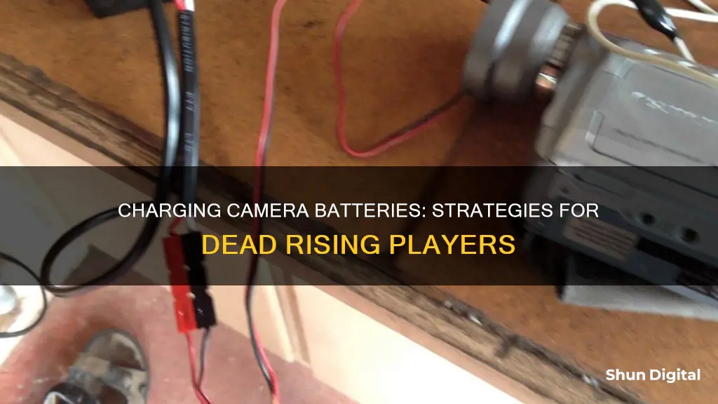 how to charge camera battery in dead rising