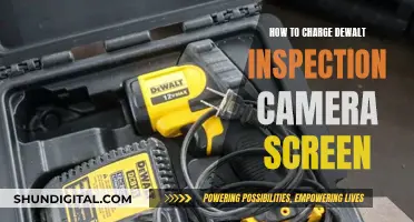 Dewalt Inspection Camera: Charging the Screen Efficiently