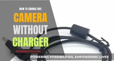 Charging a Dead DVC Camera Without a Charger