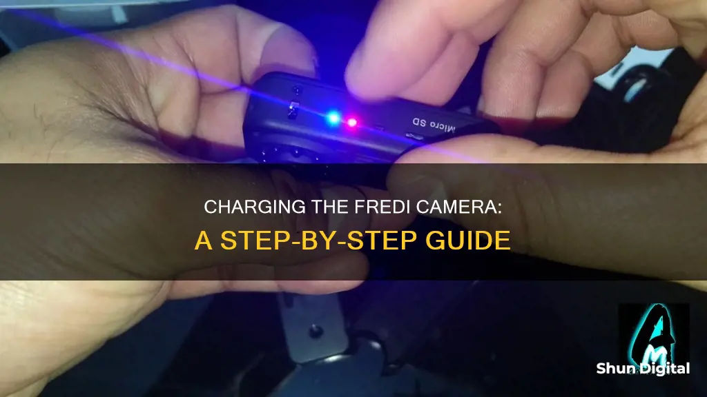 how to charge fredi camera