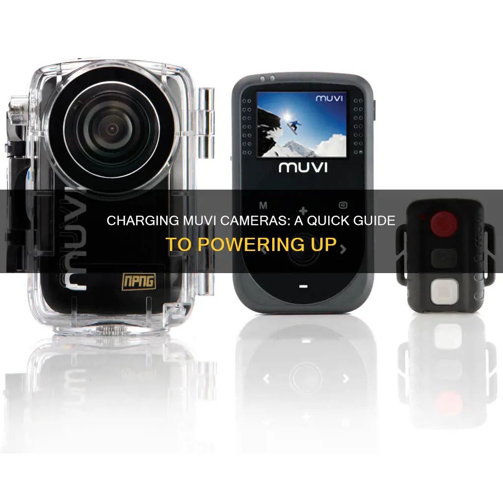 how to charge muvi camera