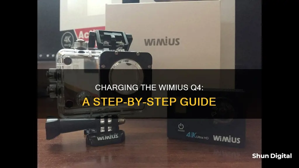 how to charge wimius camera q4