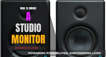 Selecting Studio Monitors: What to Consider