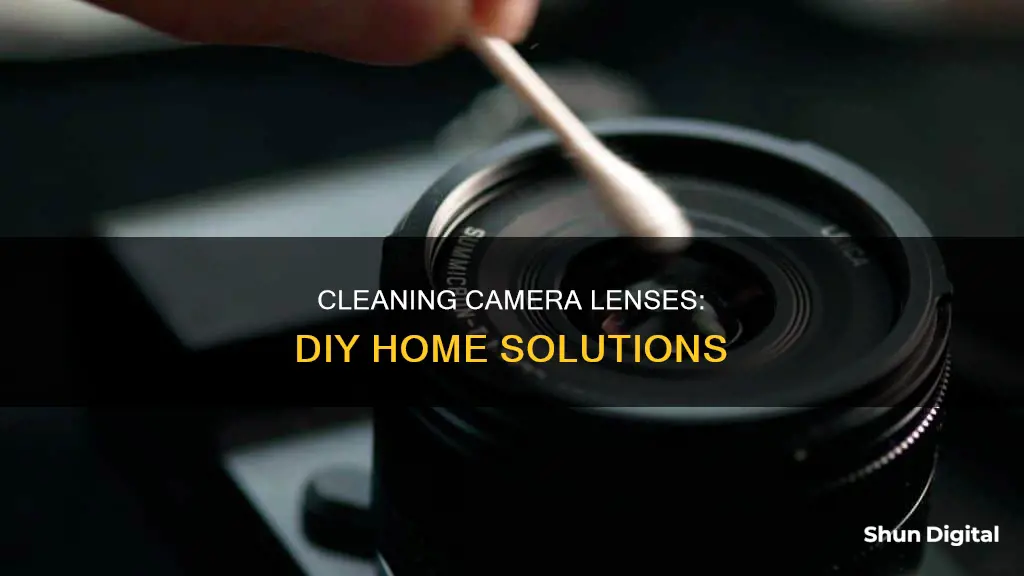 how to clean a camera lense at home