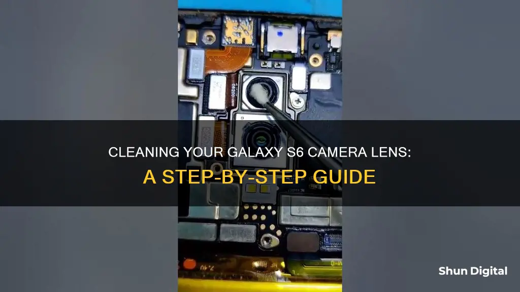 how to clean a galaxy s6 camera lense