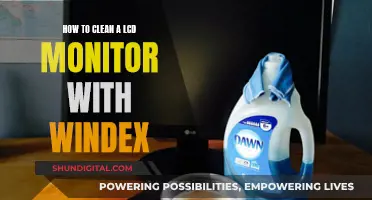 Cleaning Your LCD Monitor: Windex Spray Guide