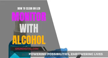 Cleaning Your LCD Monitor: Alcohol as a Safe Option