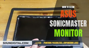 Cleaning the Asus SonicMaster Monitor: A Step-by-Step Guide