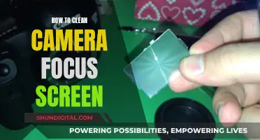 Cleaning Camera Focus Screens: A Step-by-Step Guide