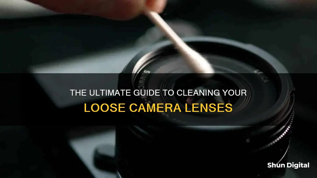 how to clean loose lenses camera