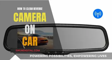 The Best Way to Clean Your Car's Reverse Camera Lens