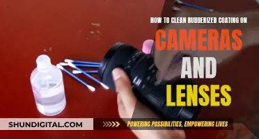 Cleaning Camera Gear: Rubberized Coating Care