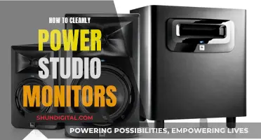 Powering Studio Monitors: Clean Energy, Pure Sound