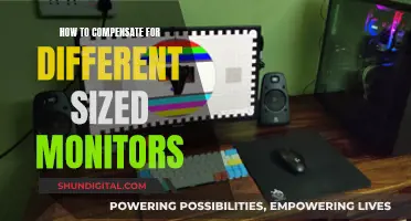 Adjusting for Monitor Size Differences: A Guide to Scaling and Settings