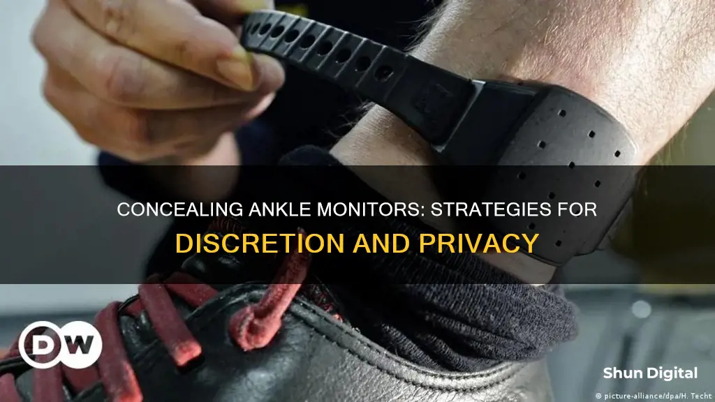 how to conceal ankle monitor