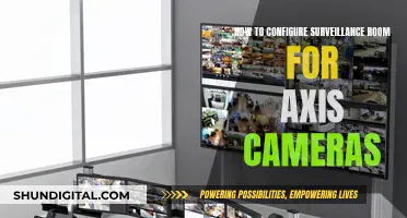 Surveillance Room Setup: Axis Cameras Configuration Guide