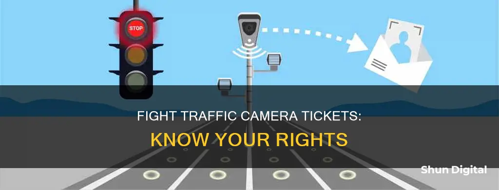 how to contest in case of traffic camera ticket