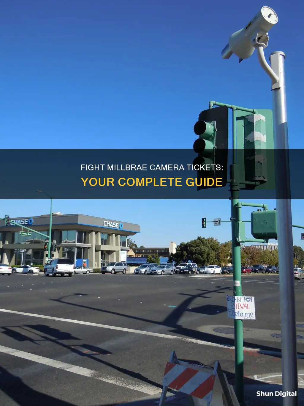 how to contest millbrae camera ticket