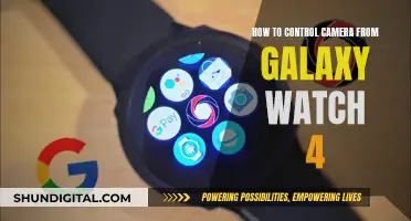 Controlling Your Camera with the Galaxy Watch 4: A Guide