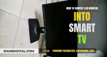 Transform Your LCD Monitor into a Smart TV