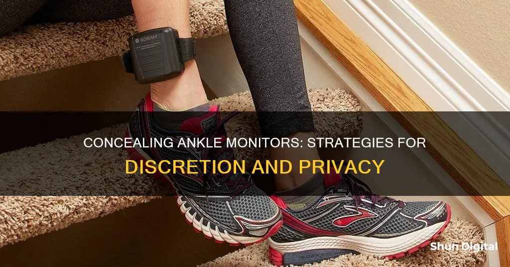 how to cover ankle monitor