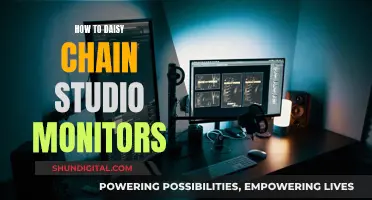 Daisy Chaining Studio Monitors: The Ultimate Guide