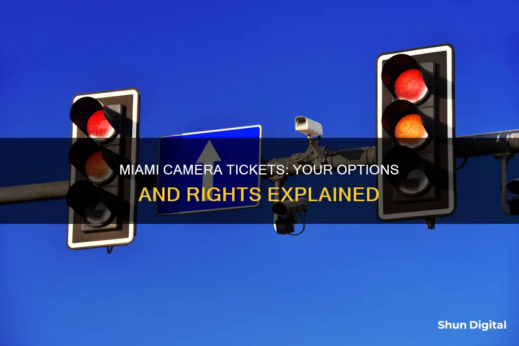 how to deal with camera ticket miami