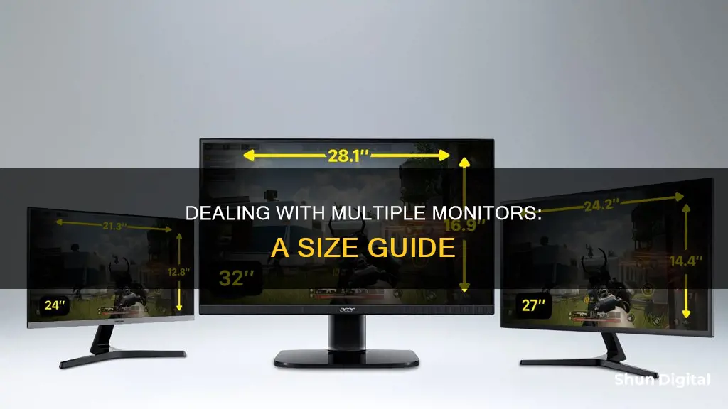 how to deal with monitors of different sizes