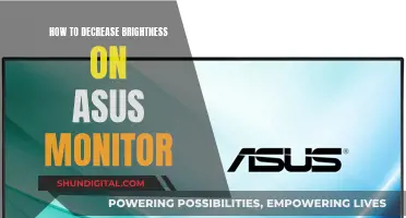 Adjusting ASUS Monitor Brightness: A Simple Guide to Reducing Screen Glow