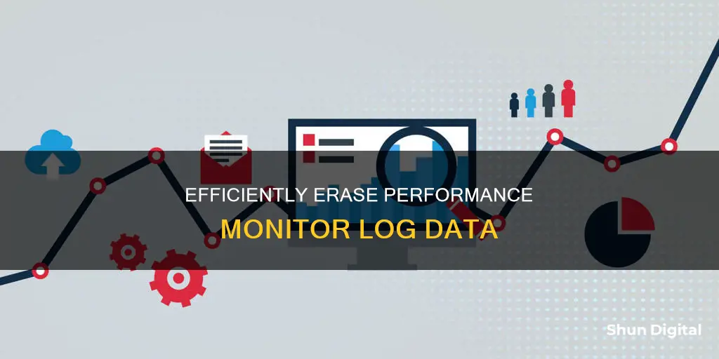 how to delete log data on performance monitor