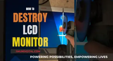 Destroying LCD Monitors: A Step-by-Step Guide