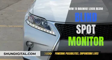 Diagnosing Lexus RX350 Blind Spot Monitor: Step-by-Step Guide