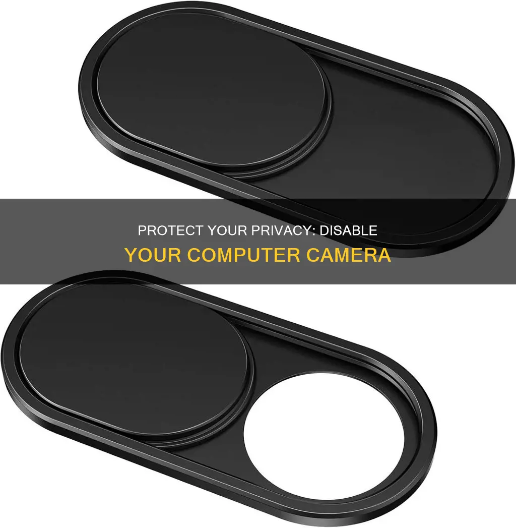 how to disable computer camera