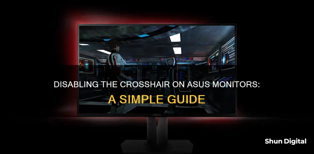 how to disable crosshair on asus monitors