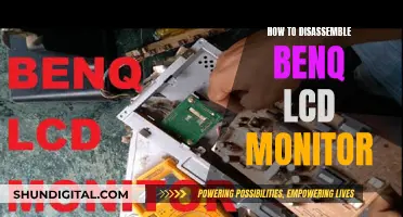 Disassembling Your BenQ LCD Monitor: Step-by-Step Guide