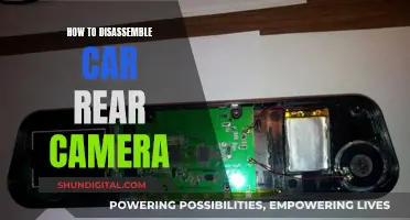 Disassembling Car Rear Cameras: Step-by-Step Guide