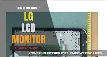 Disassembling LG LCD Monitors: A Step-by-Step Guide