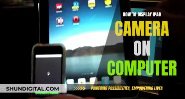 Displaying Your iPad Camera Feed on a Computer