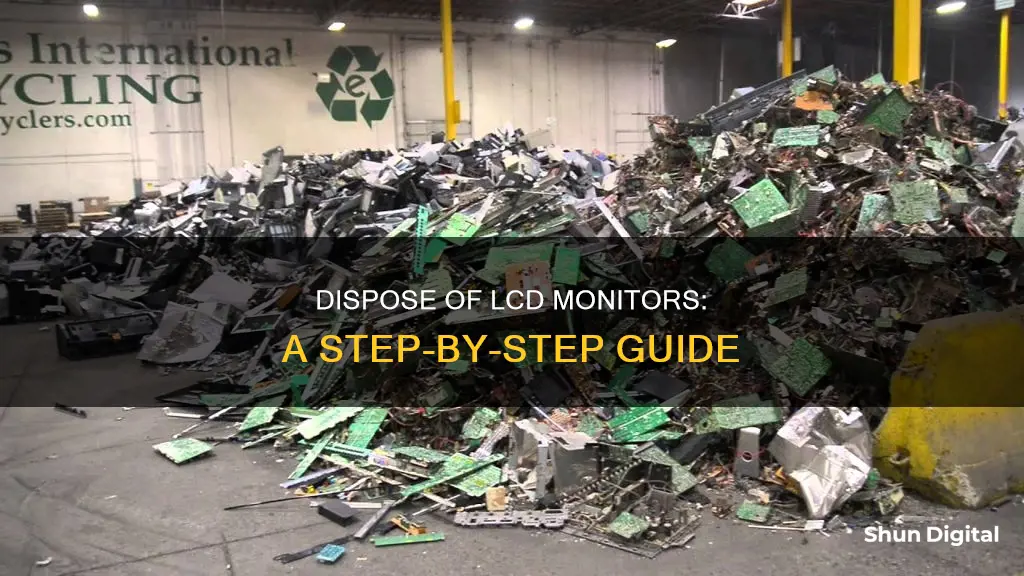 how to dispose lcd monitor