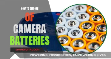 Disposing of Camera Batteries: A Safe Guide