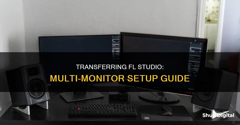 how to drag fl studio to another monitor