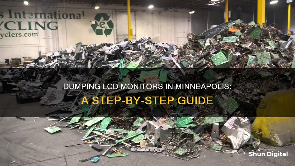 how to dump lcd monitor minneapolis