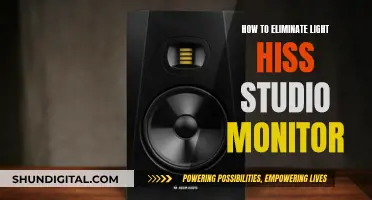 Eliminating Studio Monitor Hiss: A Comprehensive Guide