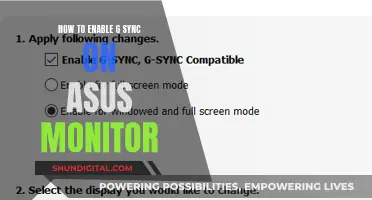 Enabling G-Sync on Your ASUS Monitor: A Step-by-Step Guide