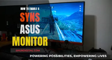 Enabling G-Sync on Your ASUS Monitor: A Step-by-Step Guide