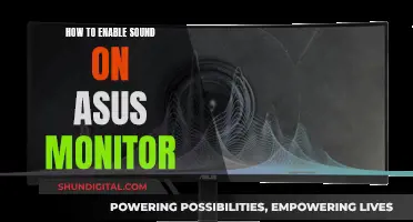 Enabling Audio on Your ASUS Monitor: A Simple Guide