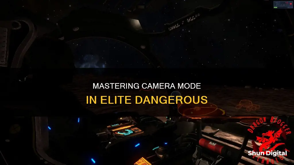 how to enter camera mode elite dangerous